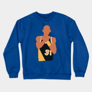 Reggie Miller Choke Sign (Pixel Art) Crewneck Sweatshirt